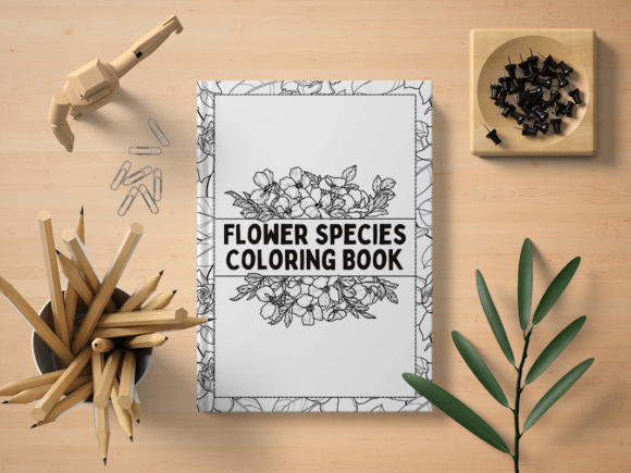 Download Flower Species Coloring Pages Workbook - Premium Resources
